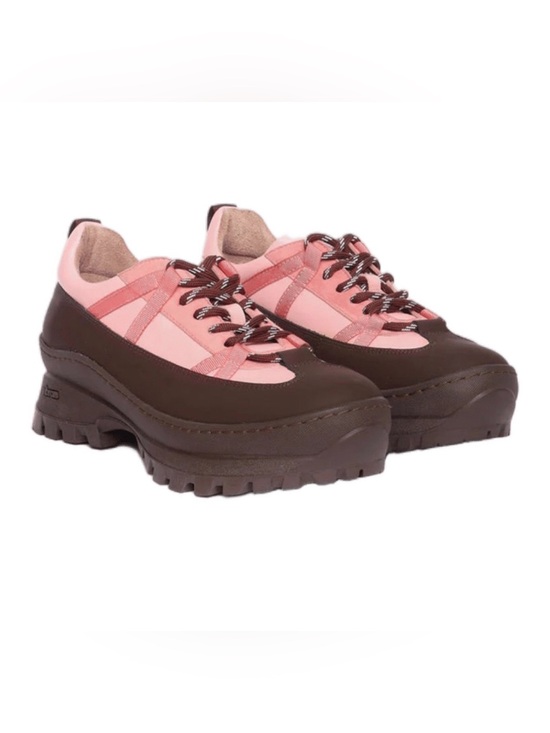Maguire Shoes - NWOT Maguire Pink and Brown Platform Lace-Up Women's Shoes